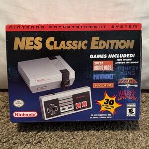 Nintendo NES Classic Edition Console - Gray and Black